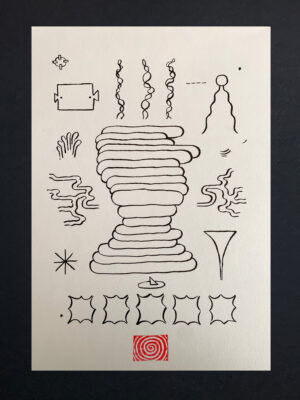 Hand-Drawn Taoist Cosmic Spell - Household Realignment